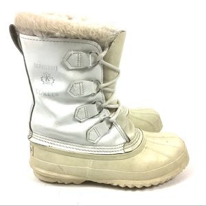 Sorel Manitou Boots White Size 7